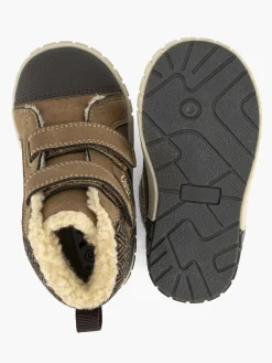 Vty Jongensschoenen-Bruine Hoge Sneaker