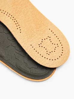vanHaren Jongensschoenen-Bruine Leren Zool 39-40