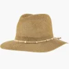 Graceland Online Exclusive Accessoires-Bruine Rieten Strandhoed