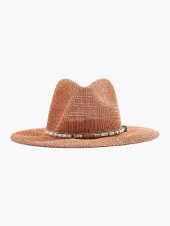 Graceland Online Exclusive Accessoires-Bruine Rieten Strandhoed