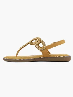 Graceland Sandalen-Bruine Sandaal