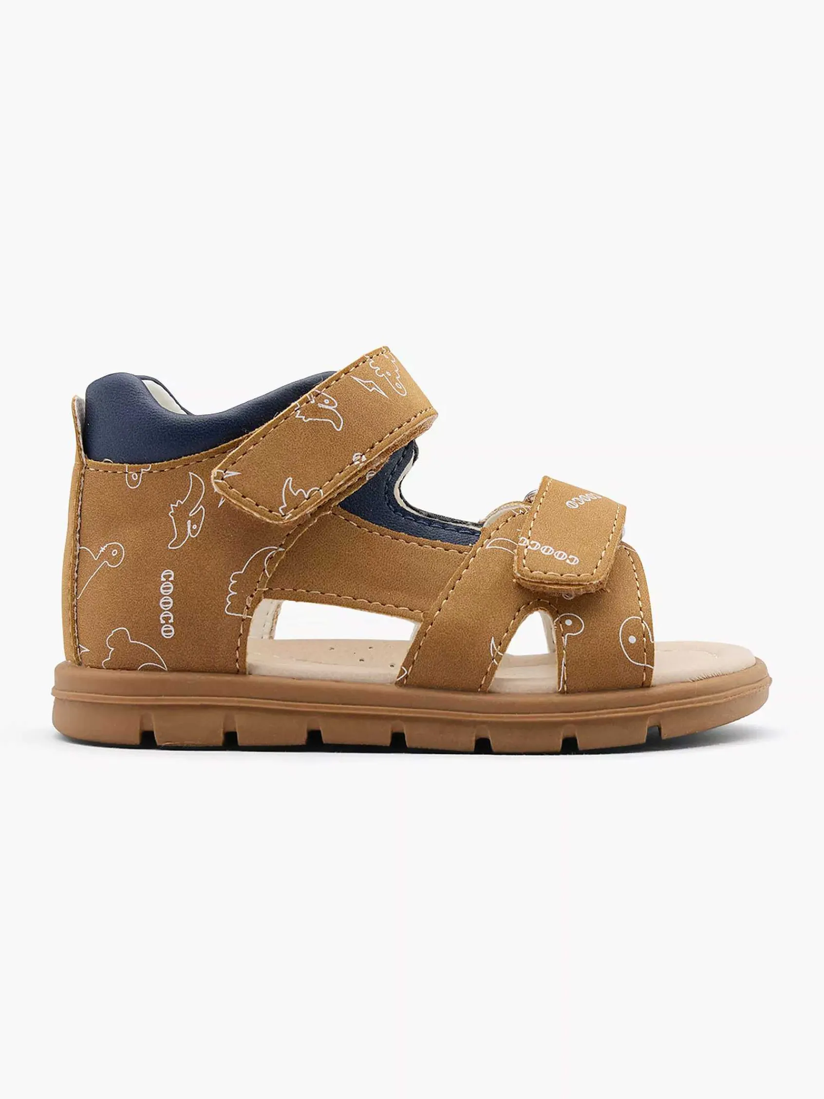 Vty Jongensschoenen-Bruine Sandaal
