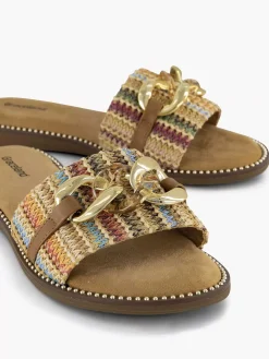 Graceland Slippers-Bruine Slipper