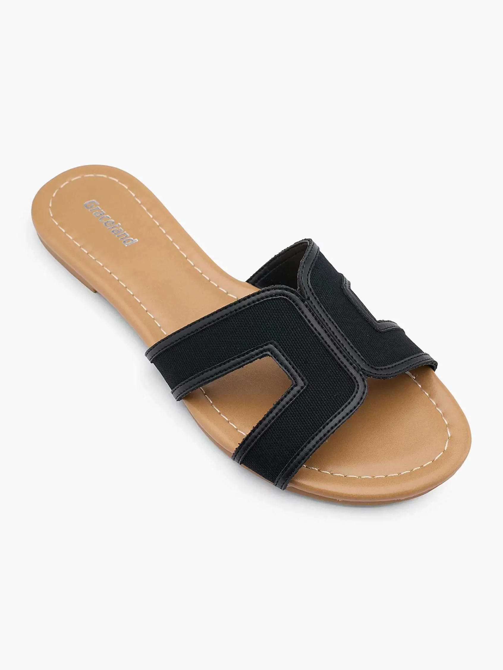 Graceland Slippers-Bruine Slipper