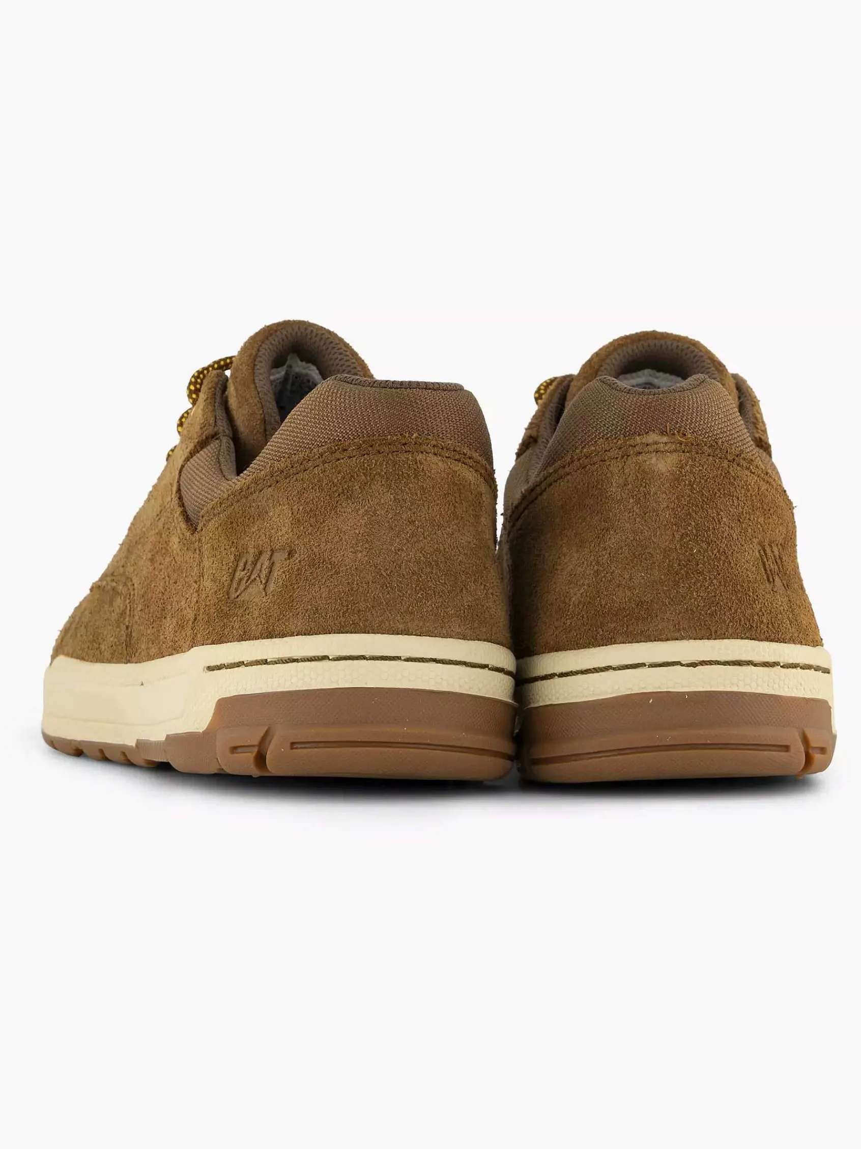 Caterpillar Sneakers-Bruine Suede Sneaker
