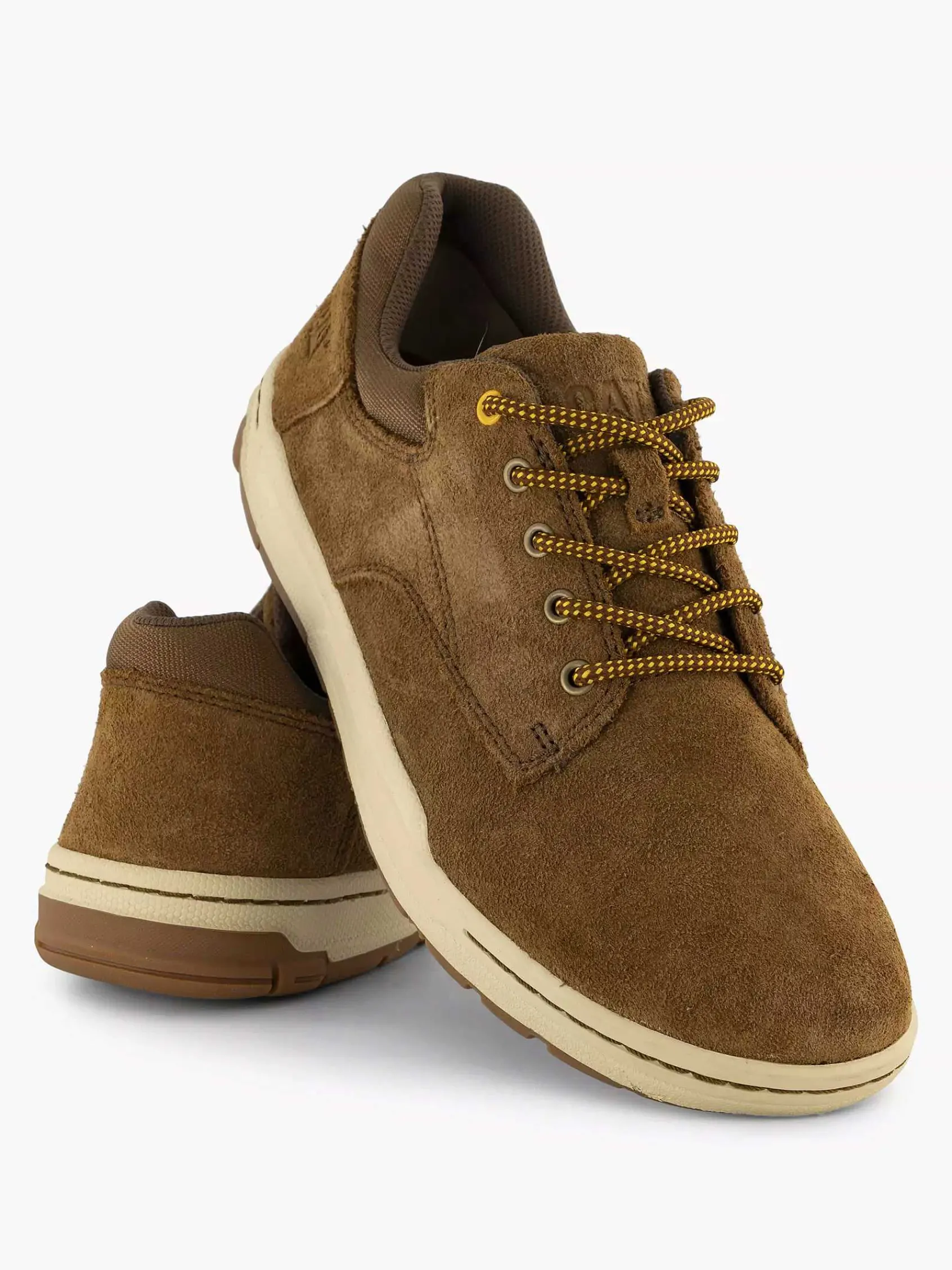 Caterpillar Sneakers-Bruine Suede Sneaker