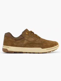 Caterpillar Sneakers-Bruine Suede Sneaker