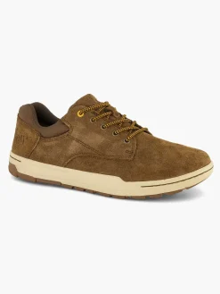 Caterpillar Sneakers-Bruine Suede Sneaker