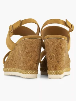 Graceland Sandalen-Camel Sandalette