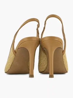 Graceland Pumps-Camel Slingback