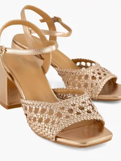 Graceland Sandalen-Champagne Sandalette