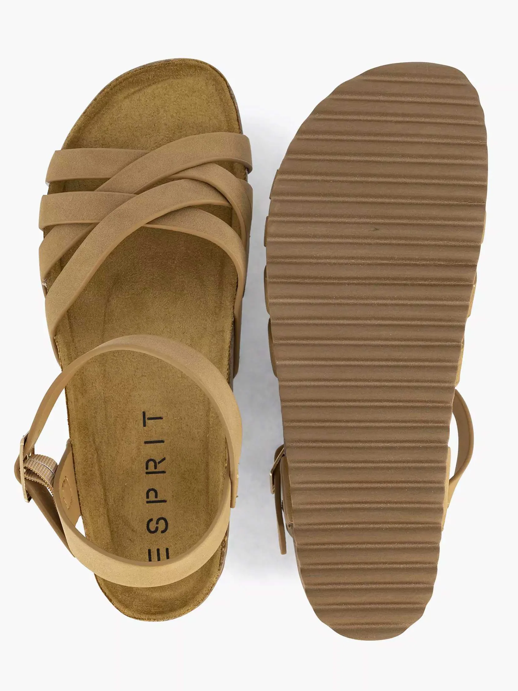 Esprit Sandalen-Cognac Sandaal