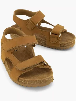 Vty Jongensschoenen-Cognac Sandaal