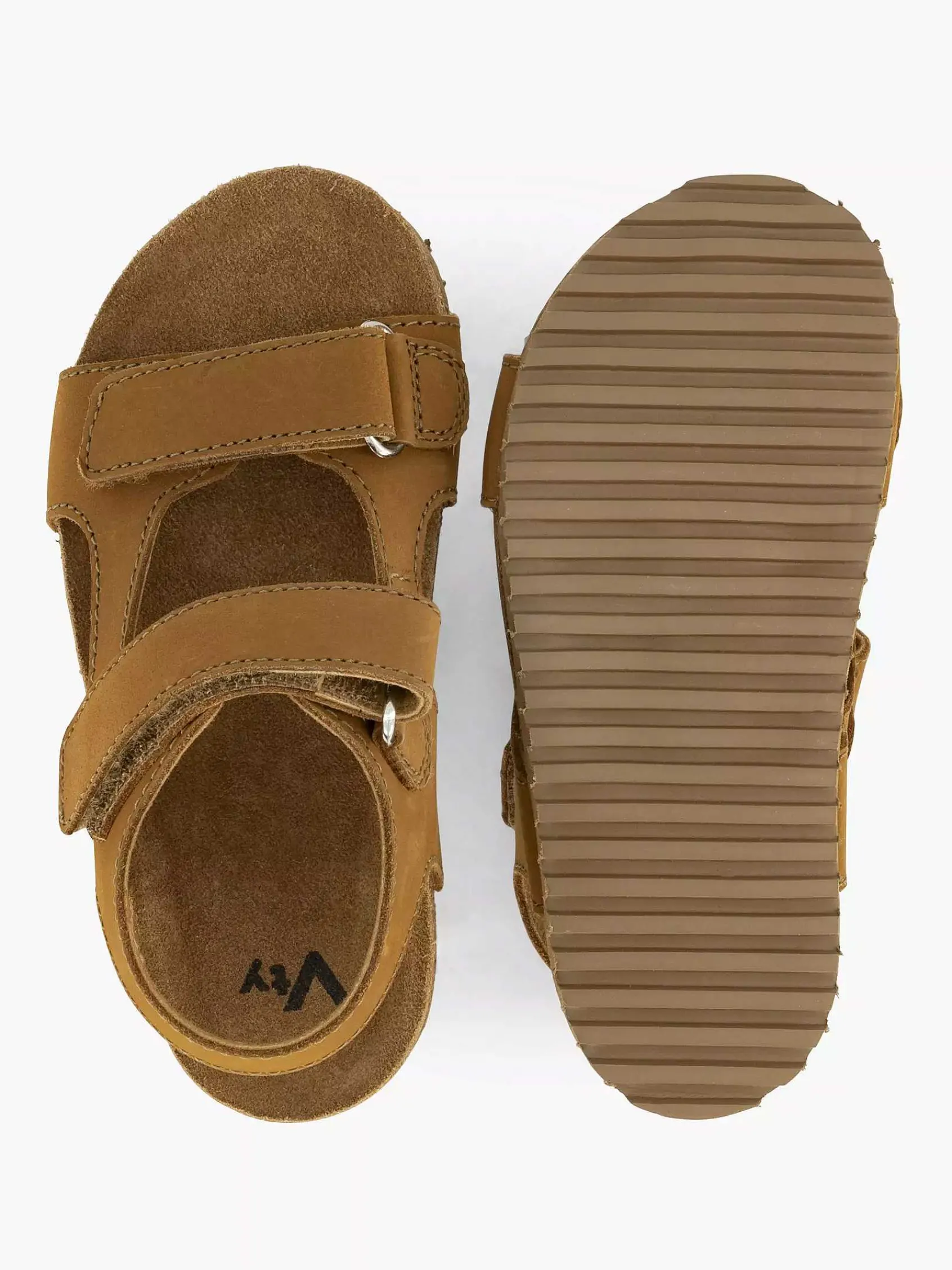 Vty Jongensschoenen-Cognac Sandaal