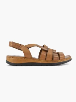 Medicus Sandalen-Cognac Sandaal Klittenband