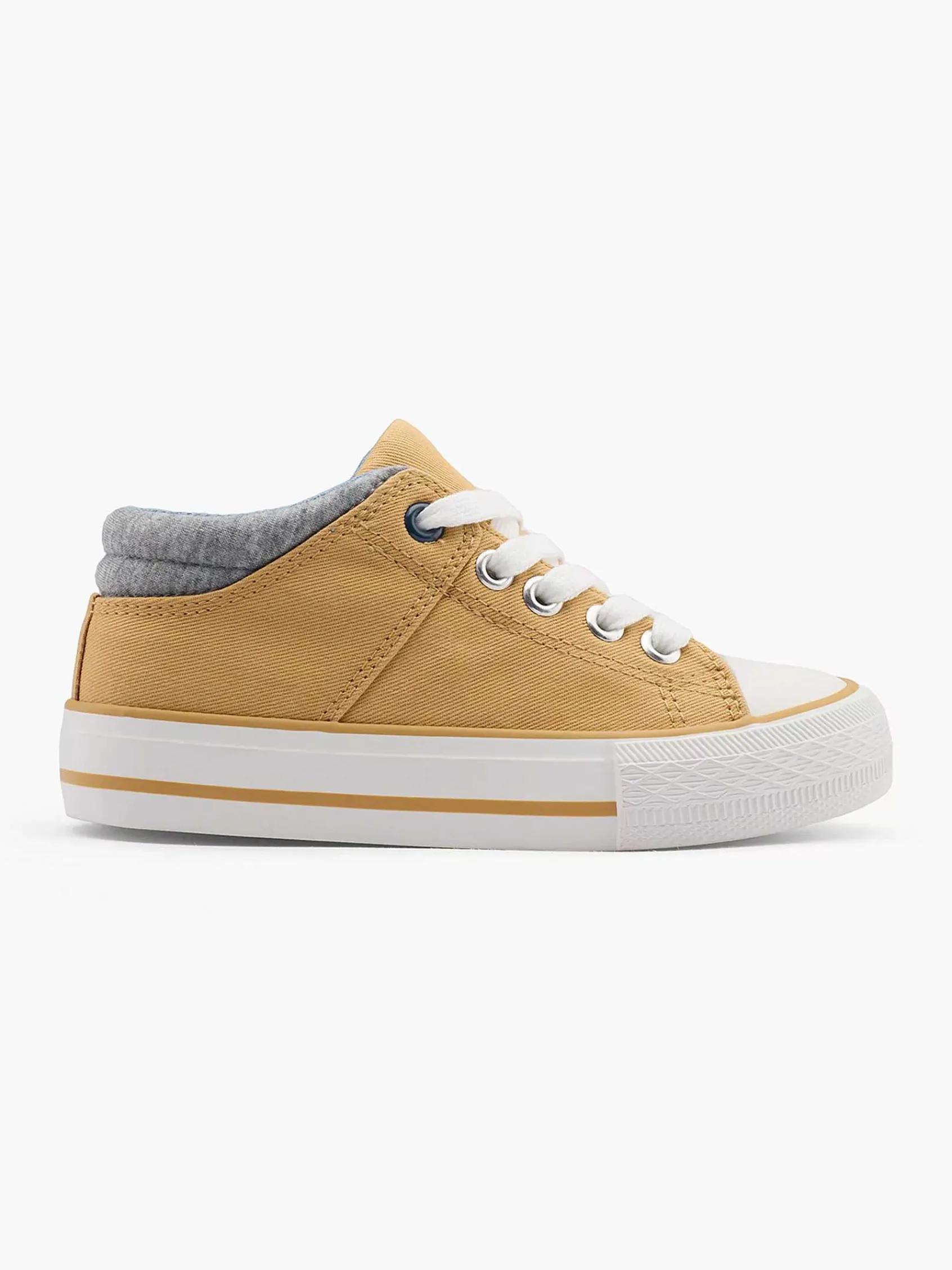 Vty Jongensschoenen-Cognac Sneaker