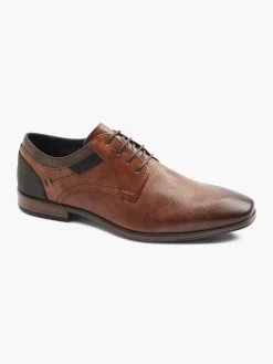 AM SHOE Geklede Schoenen-Cognac Veterschoen