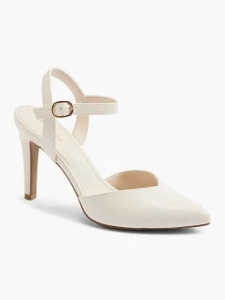 Graceland Hoge Hakken-Creme Pump