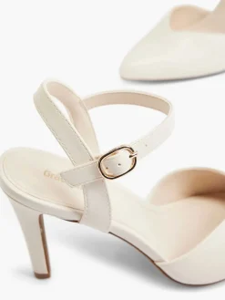 Graceland Hoge Hakken-Creme Pump