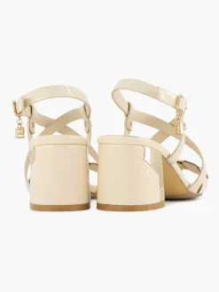 Laura Biagiotti Sandalen-Creme Sandalette