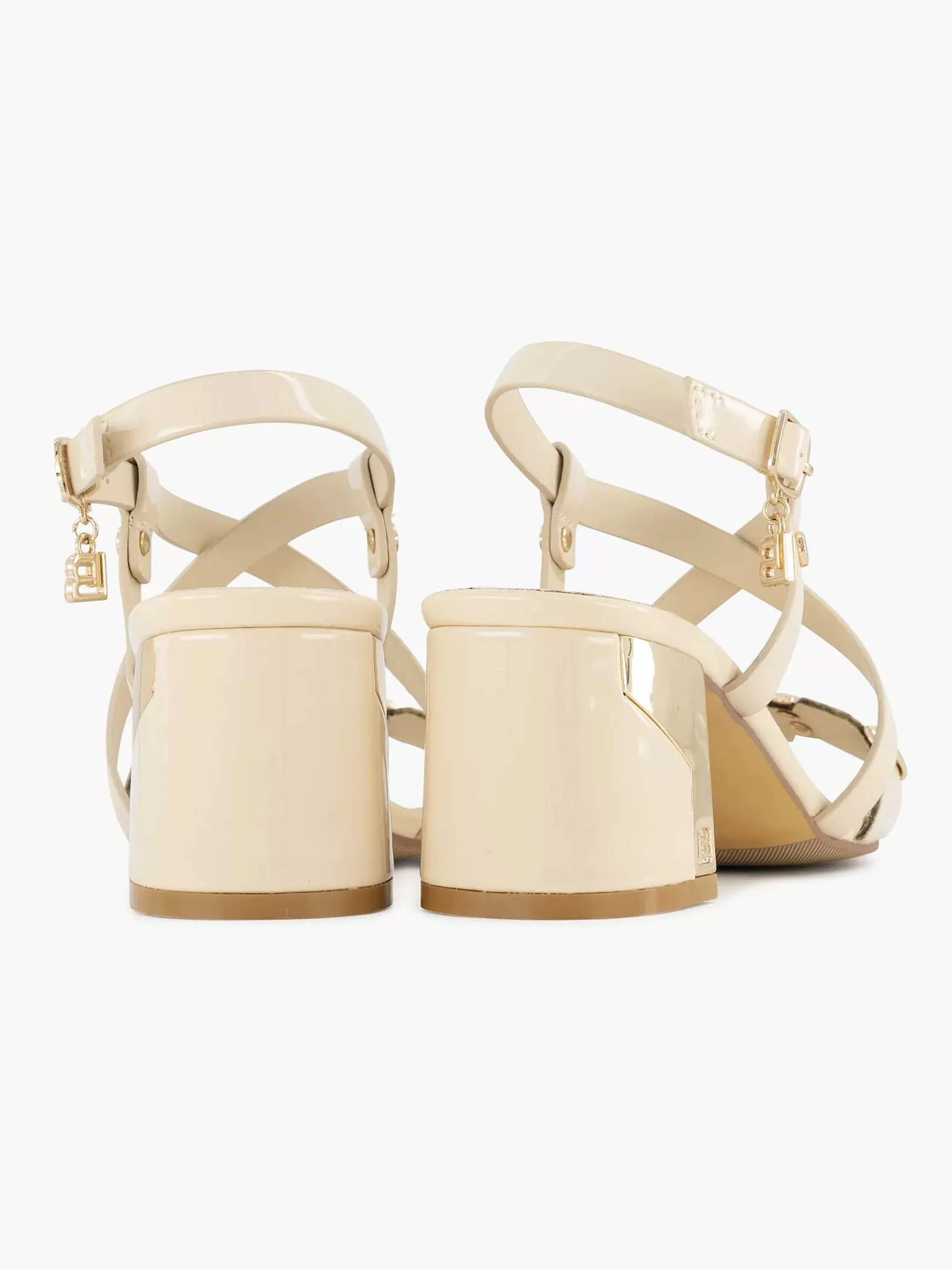 Laura Biagiotti Sandalen-Creme Sandalette