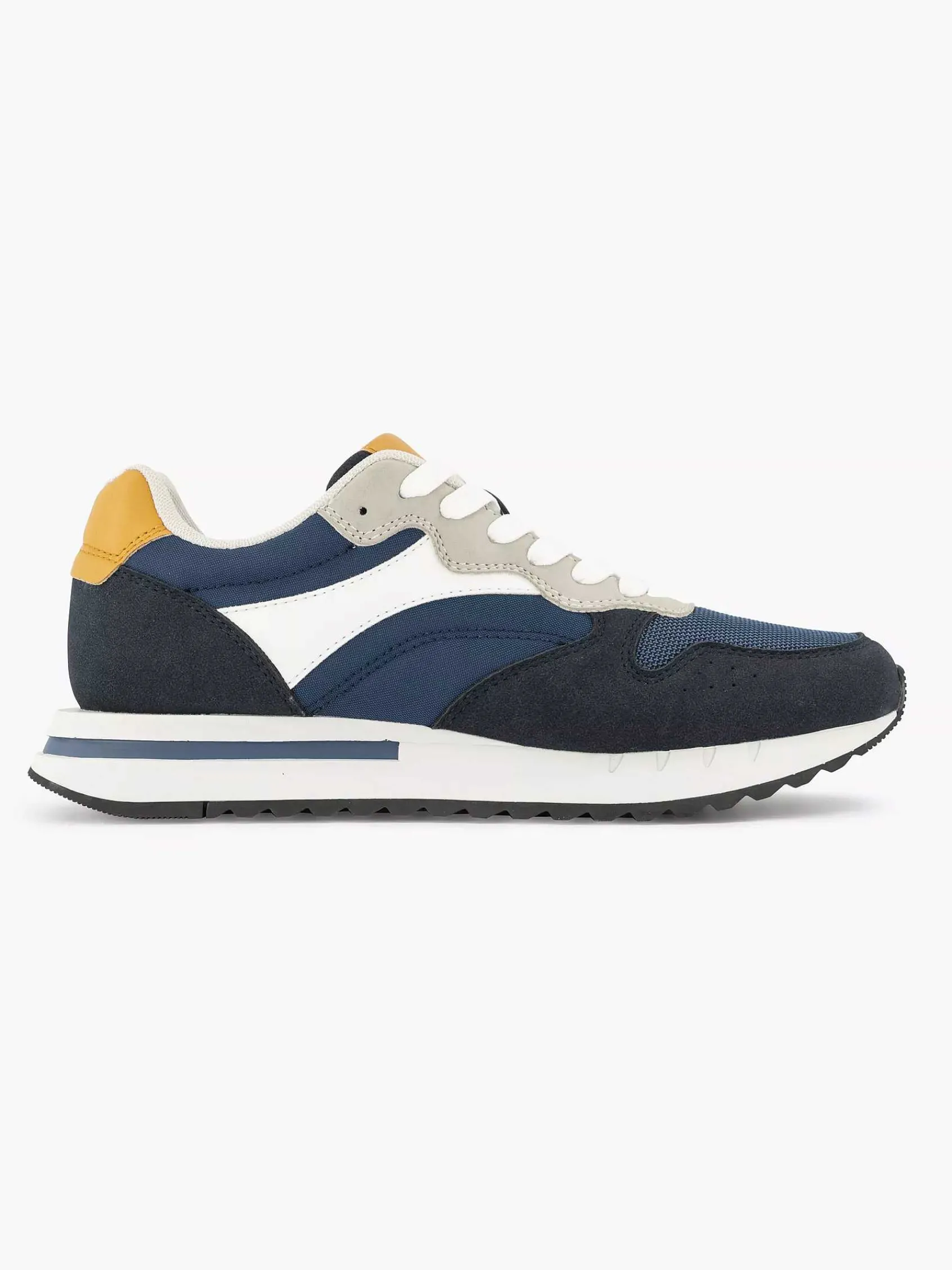 Memphis One Sneakers-Donkerblauwe Chunky Sneaker