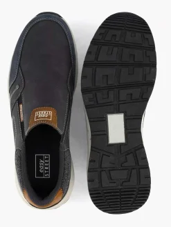 Easy Street Geklede Schoenen-Donkerblauwe Comfort Instapper