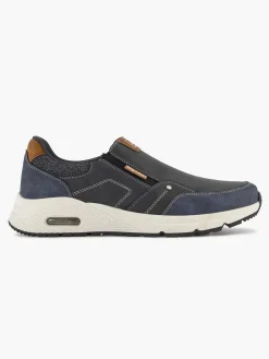 Easy Street Geklede Schoenen-Donkerblauwe Comfort Instapper