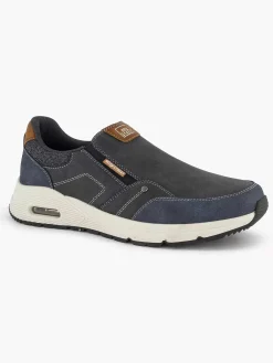 Easy Street Geklede Schoenen-Donkerblauwe Comfort Instapper