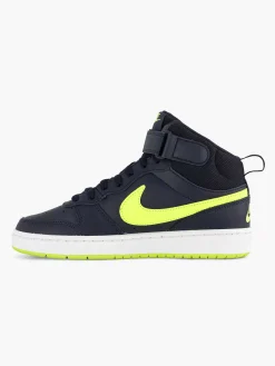 Nike Jongensschoenen-Donkerblauwe Court Borough Mid 2