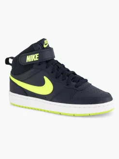 Nike Jongensschoenen-Donkerblauwe Court Borough Mid 2