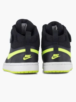 Nike Jongensschoenen-Donkerblauwe Court Borough Mid 2
