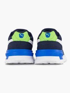 Puma Jongensschoenen-Donkerblauwe Graviton Ac Inf