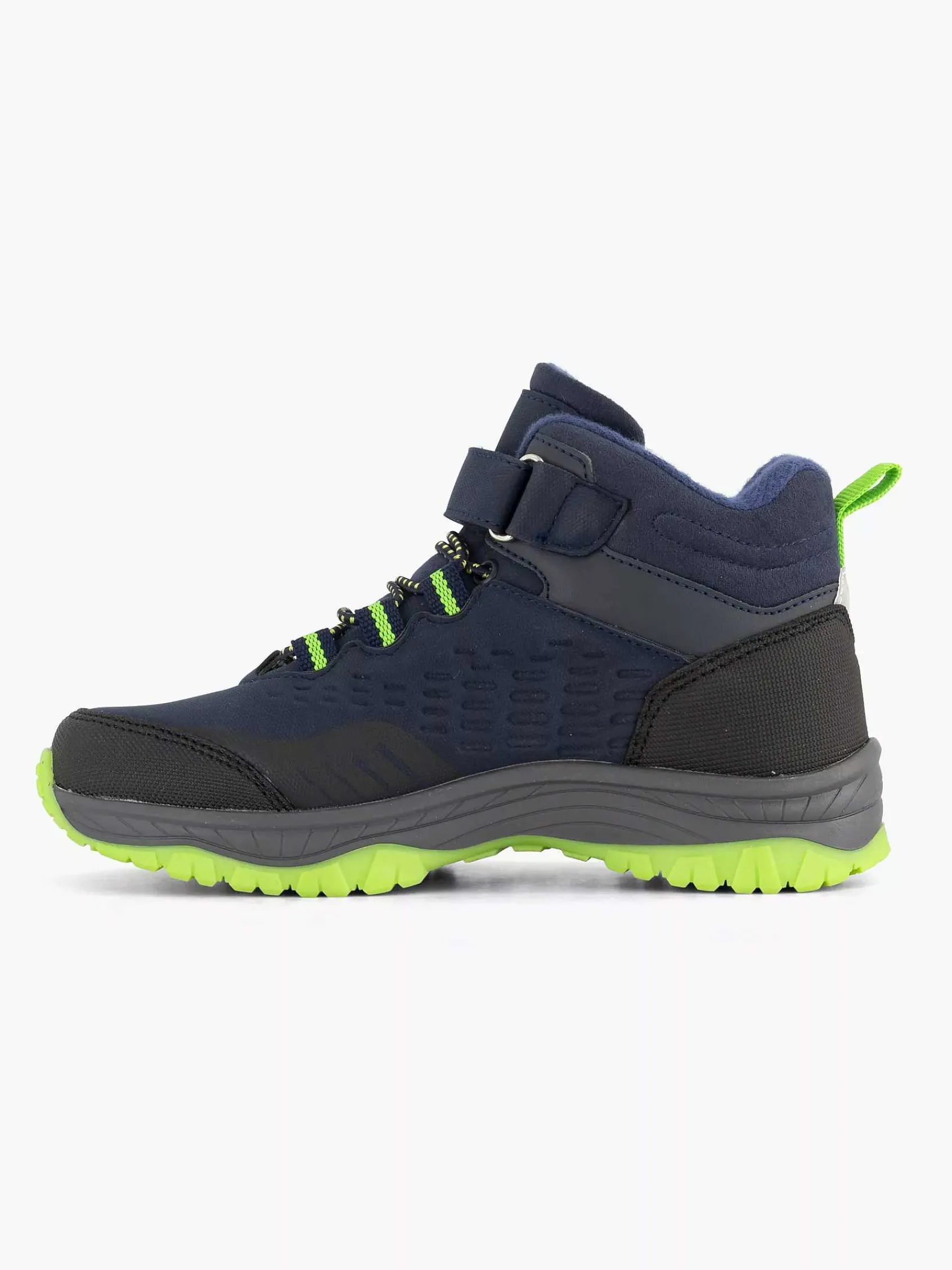 Landrover Jongensschoenen-Donkerblauwe Hoge Sneaker