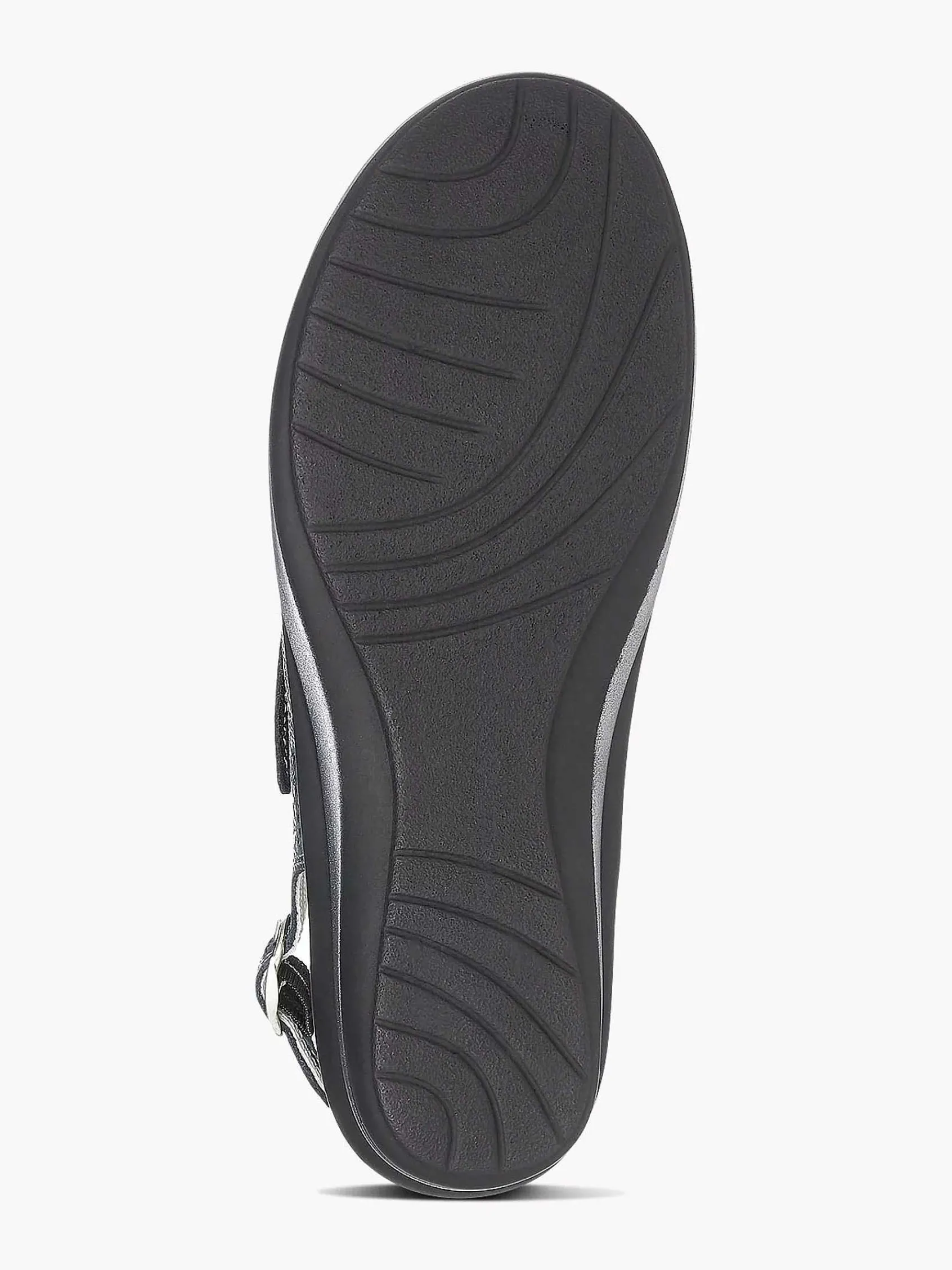 Medicus Comfort Schoenen-Donkerblauwe Leren Sandaal