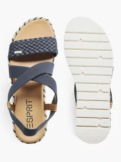 Esprit Sandalen-Donkerblauwe Platform Sandaal