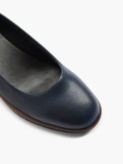 Graceland Pumps-Donkerblauwe Pump Sleehak