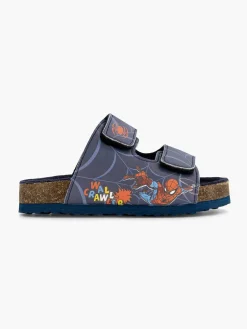 Spiderman Jongensschoenen-Donkerblauwe Slipper