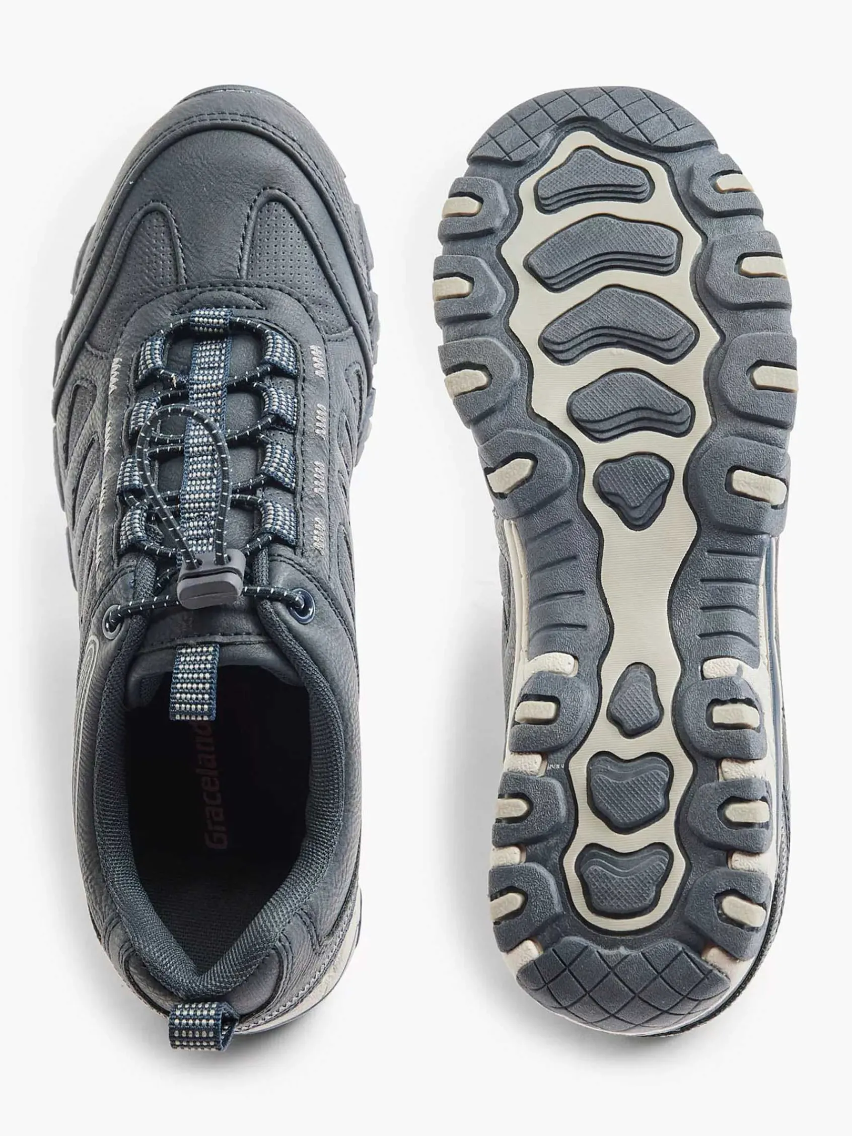 Graceland Instappers-Donkerblauwe Sneaker