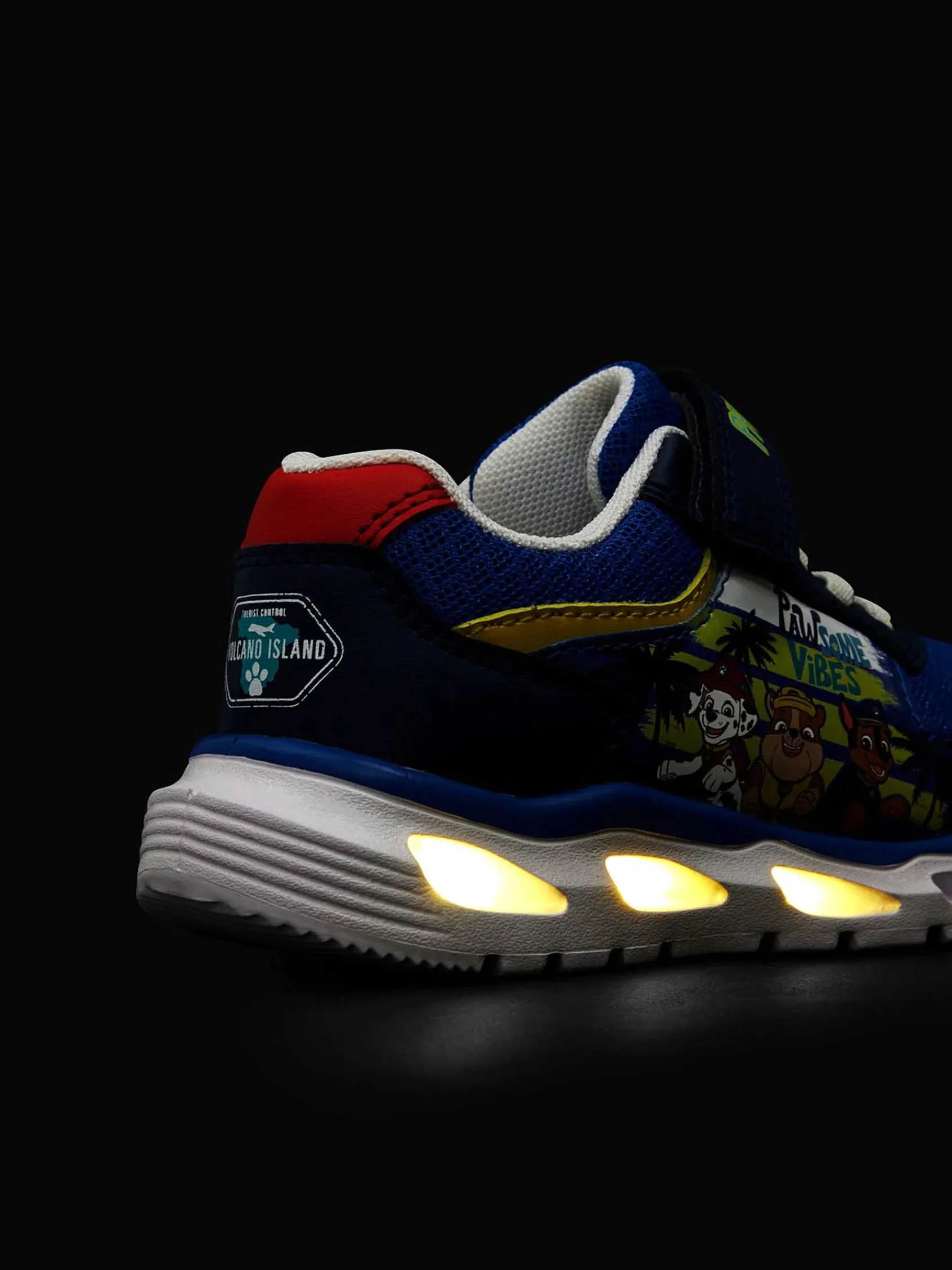 PAW Patrol Jongensschoenen-Donkerblauwe Sneaker Lichtjes