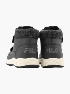 FILA Jongensschoenen-Donkergrijze Boot Klittenband