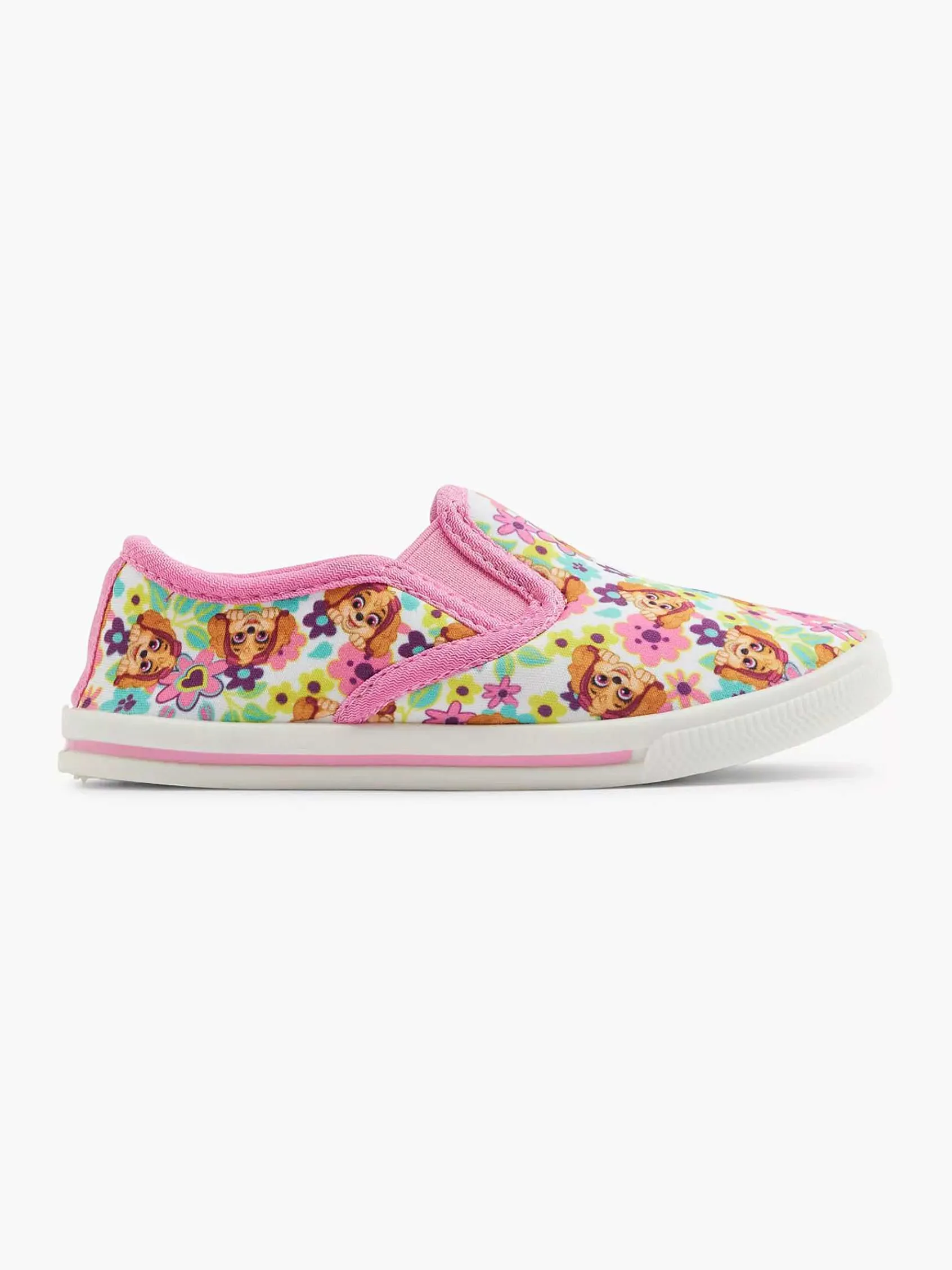 PAW Patrol Jongensschoenen-Gekleurde Canvas Instapper Bloemen