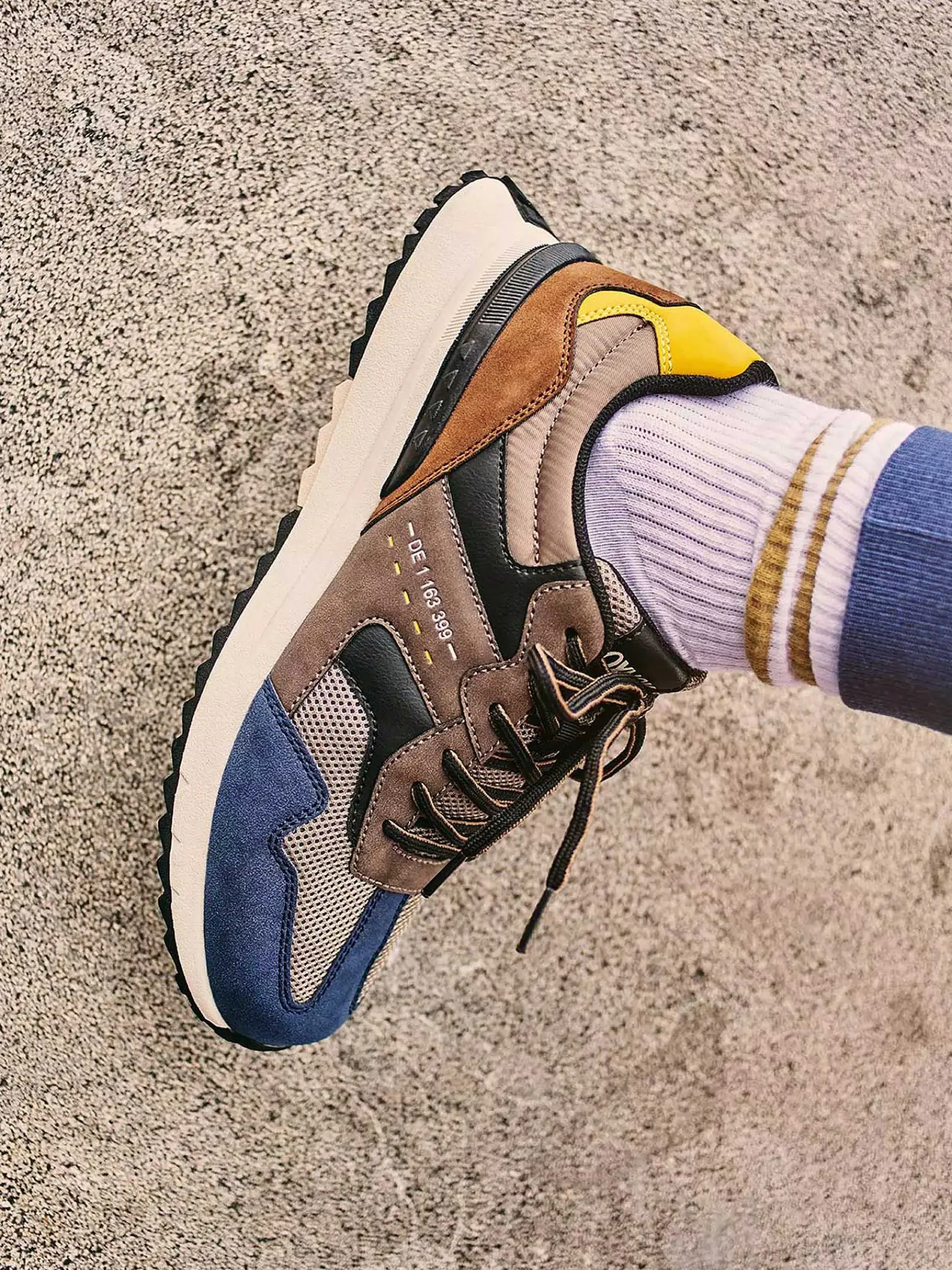 Oxmox Sneakers-Gekleurde Chunky Sneaker