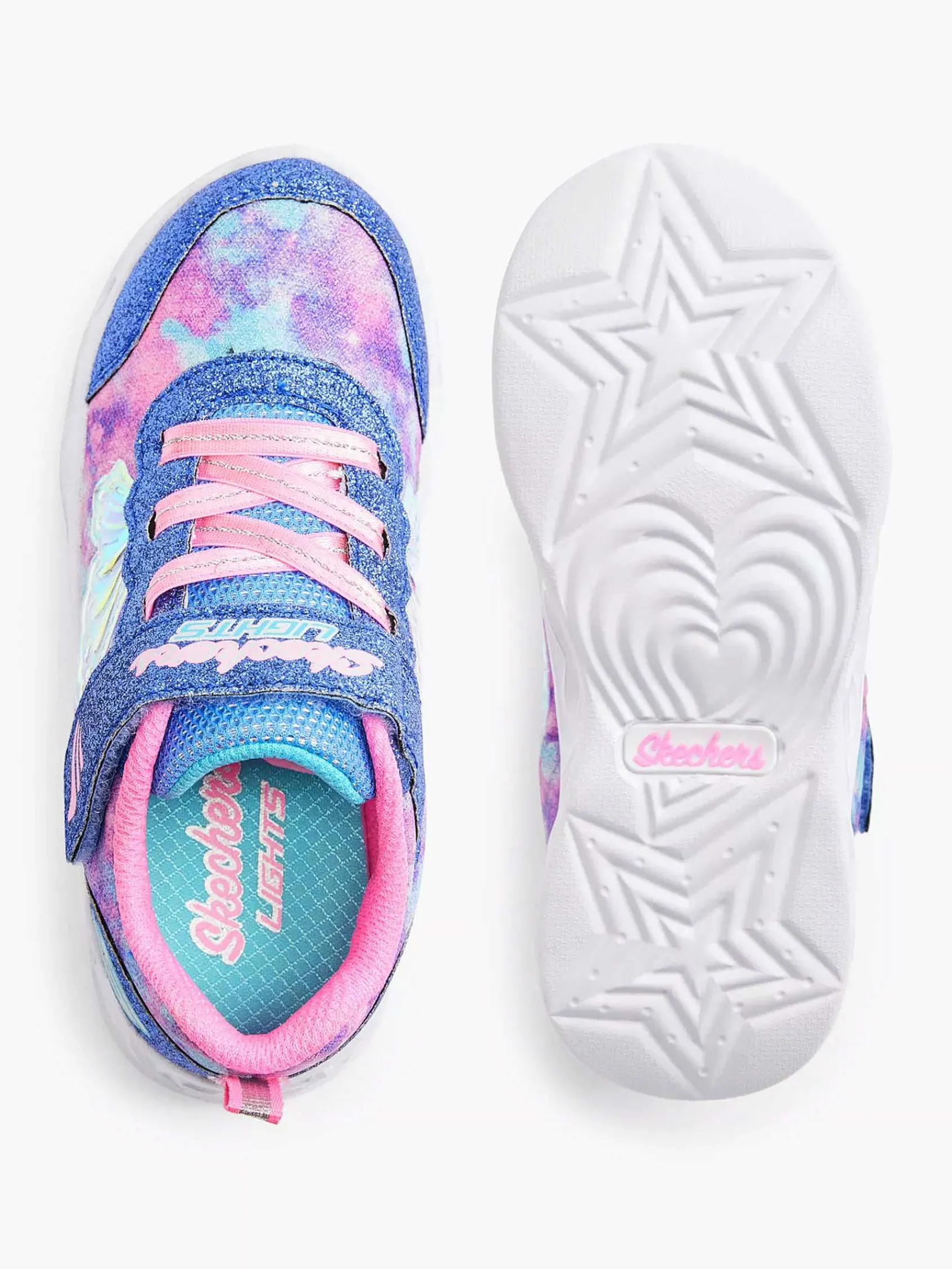 Skechers Jongensschoenen-Gekleurde Kayleigh 2 - Shiny Wings