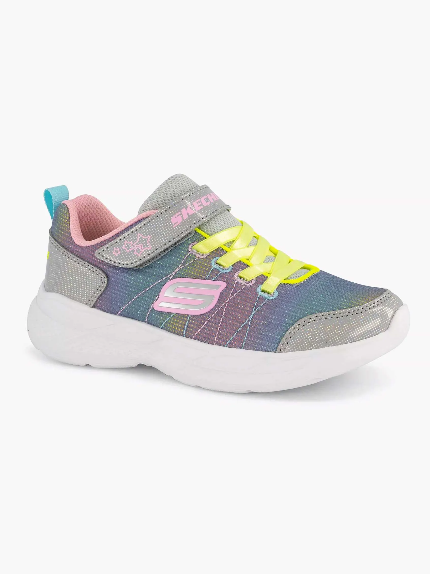 Skechers Babyschoenen-Gekleurde Snap Sprints 2.0 - Stars Away