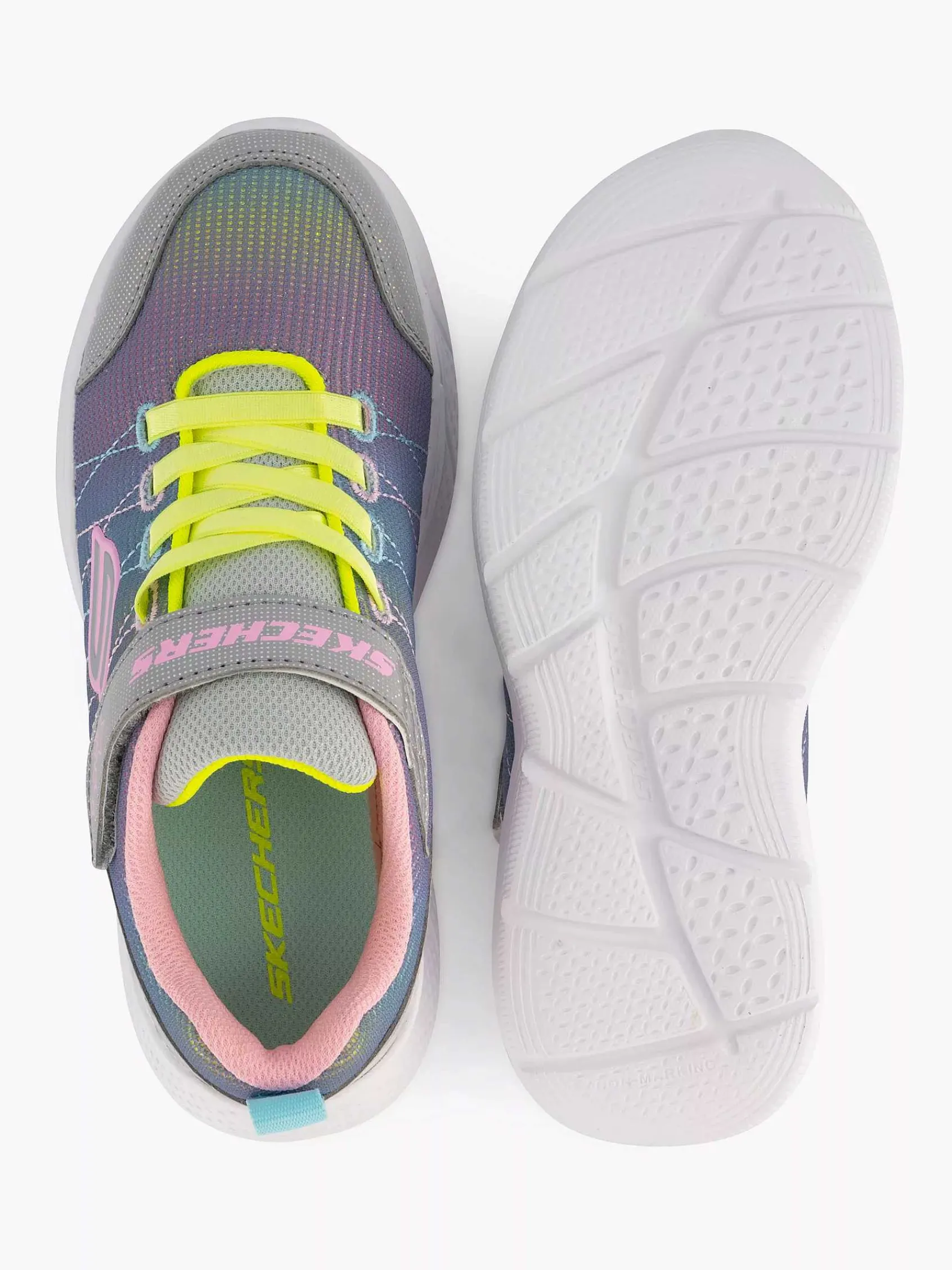 Skechers Babyschoenen-Gekleurde Snap Sprints 2.0 - Stars Away