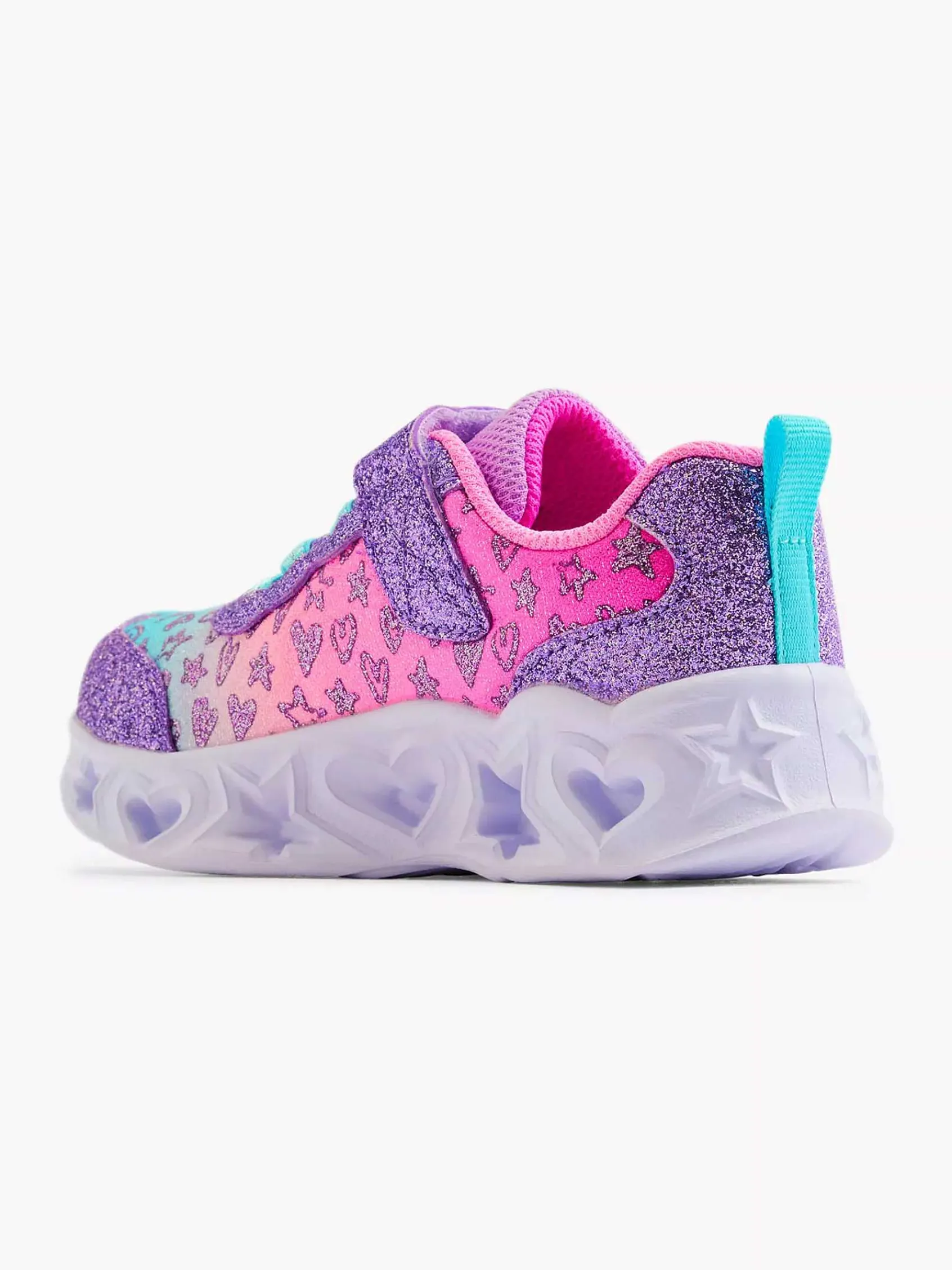 Skechers Jongensschoenen-Gekleurde Sneaker Lichtjes