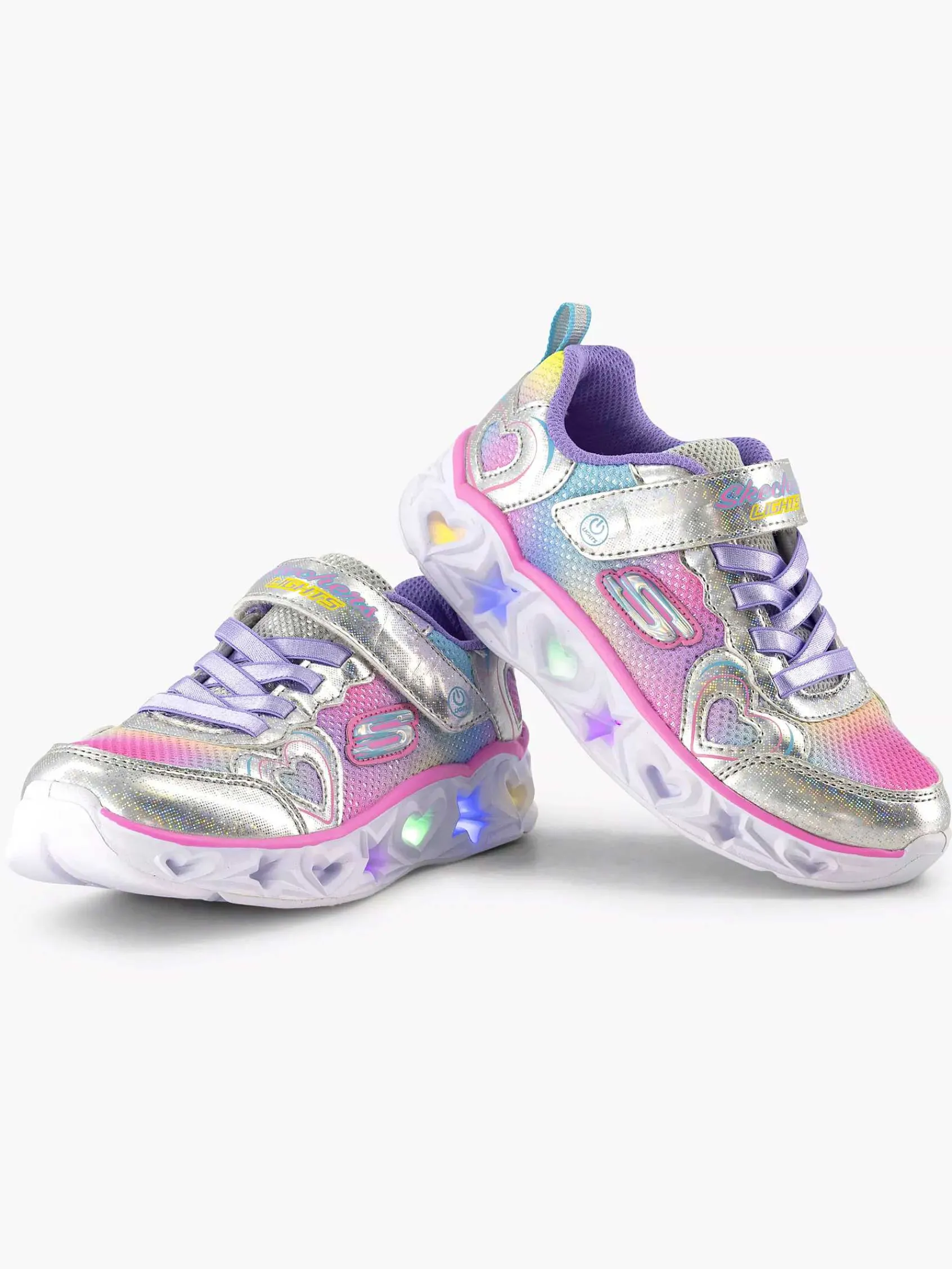 Skechers Babyschoenen-Gekleurde Sneaker Lichtjes