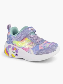 Skechers Jongensschoenen-Gekleurde Sneaker Lichtjes