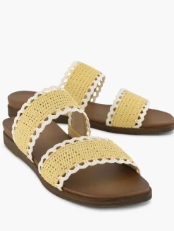 Graceland Slippers-Gele Slipper